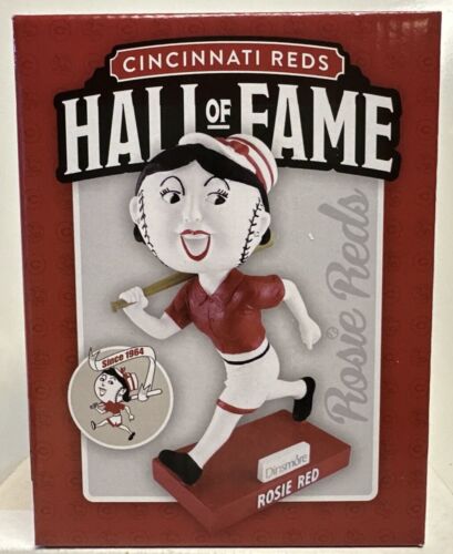 Rosie Red 2023 Cincinnati Reds HOF Hall of Fame Bobblehead Neu im Karton - Bild 1 von 1