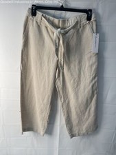 NWT Liz Claiborne Tan Women's Cropped Pants, Sz. M