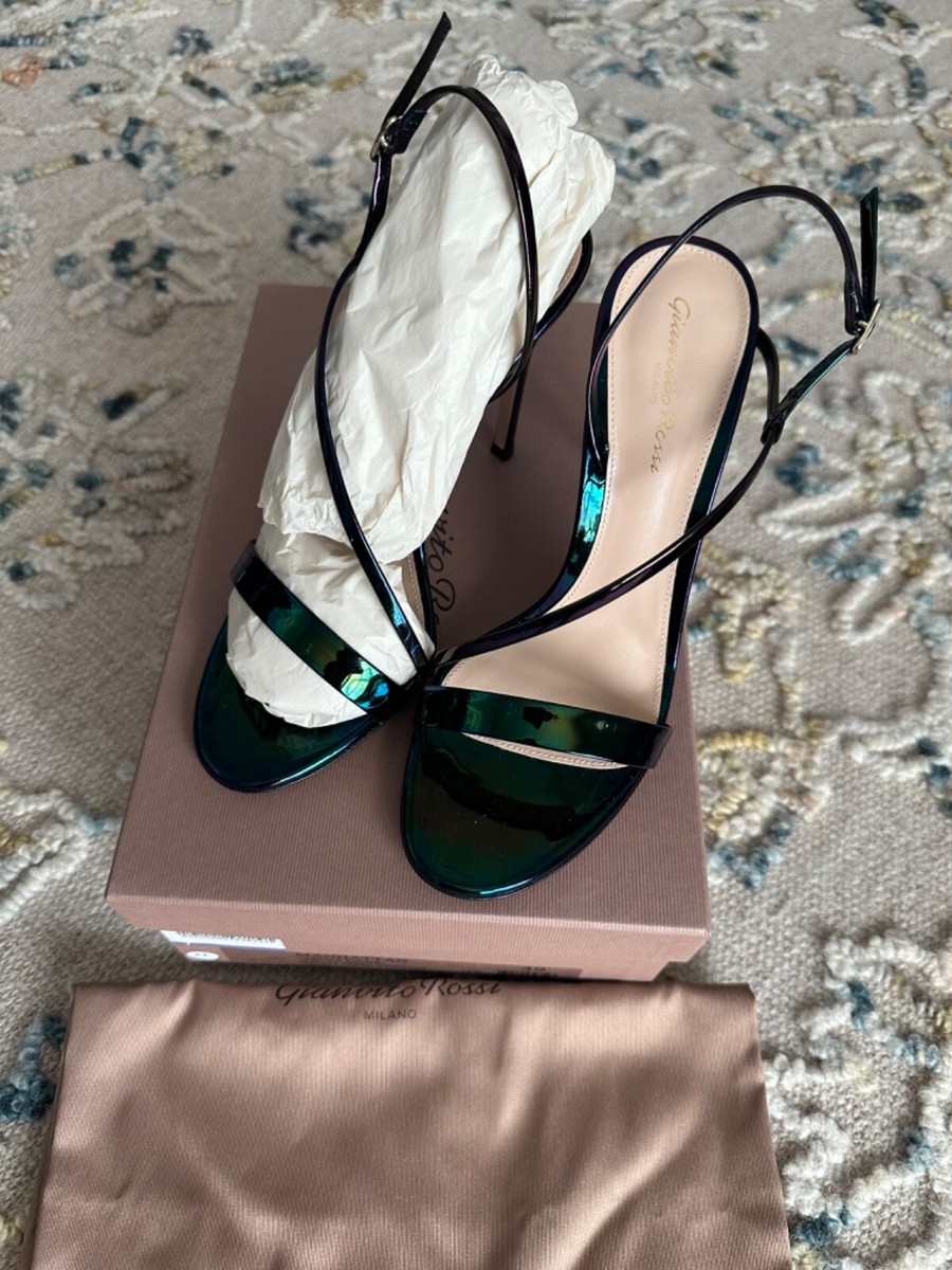 【関税込み】GIANVITO ROSSI ORCHID' SANDALS Gianvito Rossi Manhattan Sandals 105mm size 38.5IT | eBay