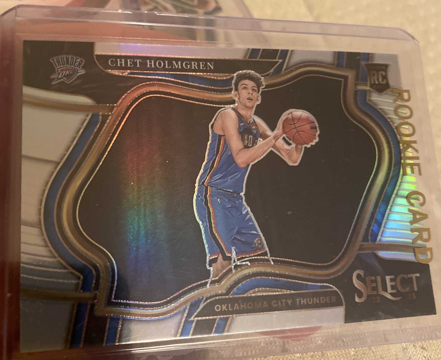 2022-23 Select Chet Holmgren SILVER COURTSIDE Huge Ssp Only 2 Listed Rare !!