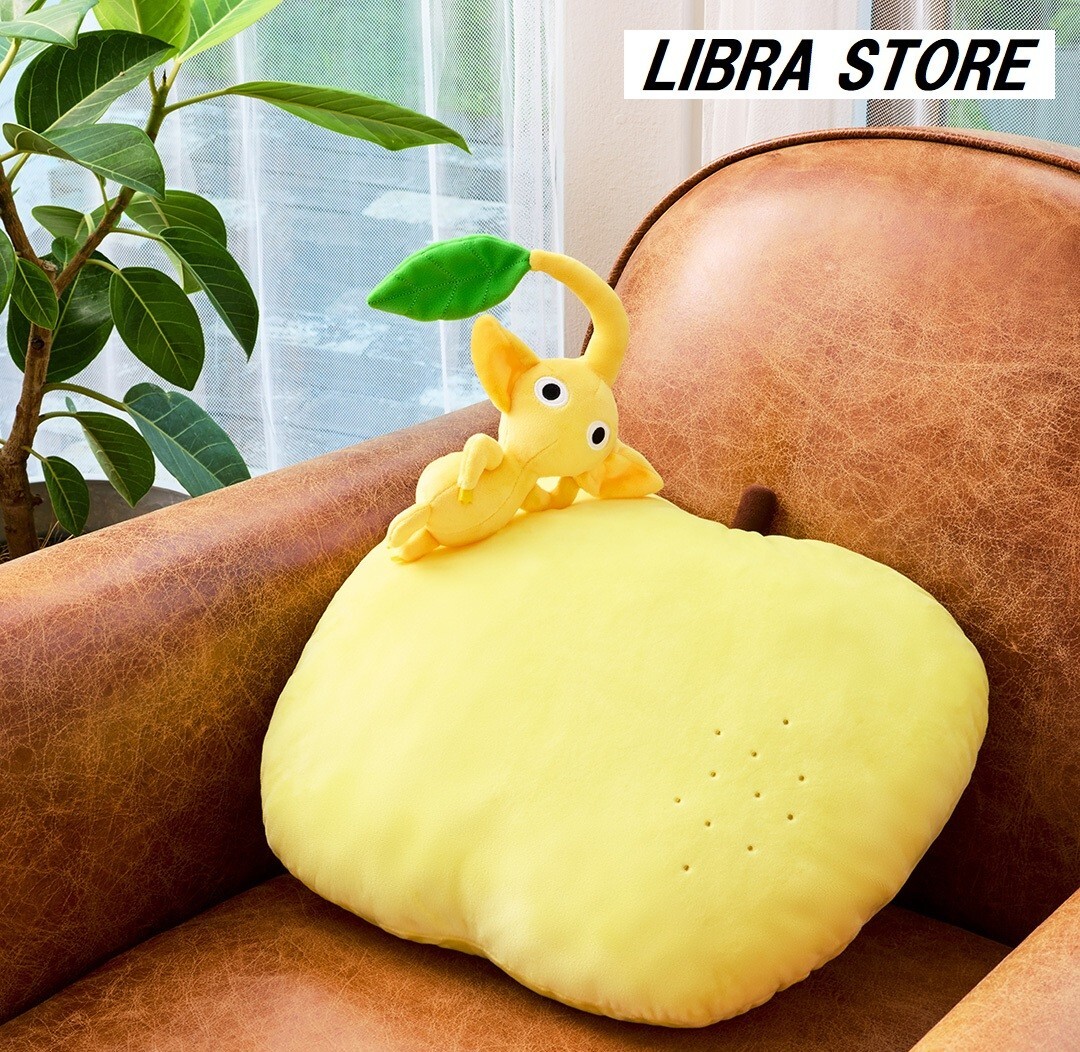 無*◎様 【希少】黄色ピクミン 抱き枕 【レア】 当時物 レトロ RARE Pikmin ShakuShaku Yellow Cushion from JAPAN Ichiban kuji 2022