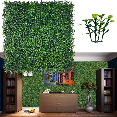 Artificial Hedge Boxwood Panels Boxwood Hedge Grass Wall Greenery Plant Mats
