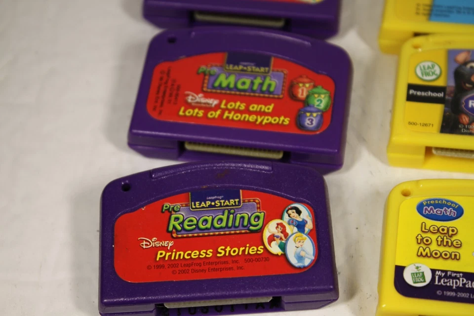 LeapFrog LeapPad Learning Game 12 Cartridges only Disney Dr Seuss Phonics - Image 3 of 4