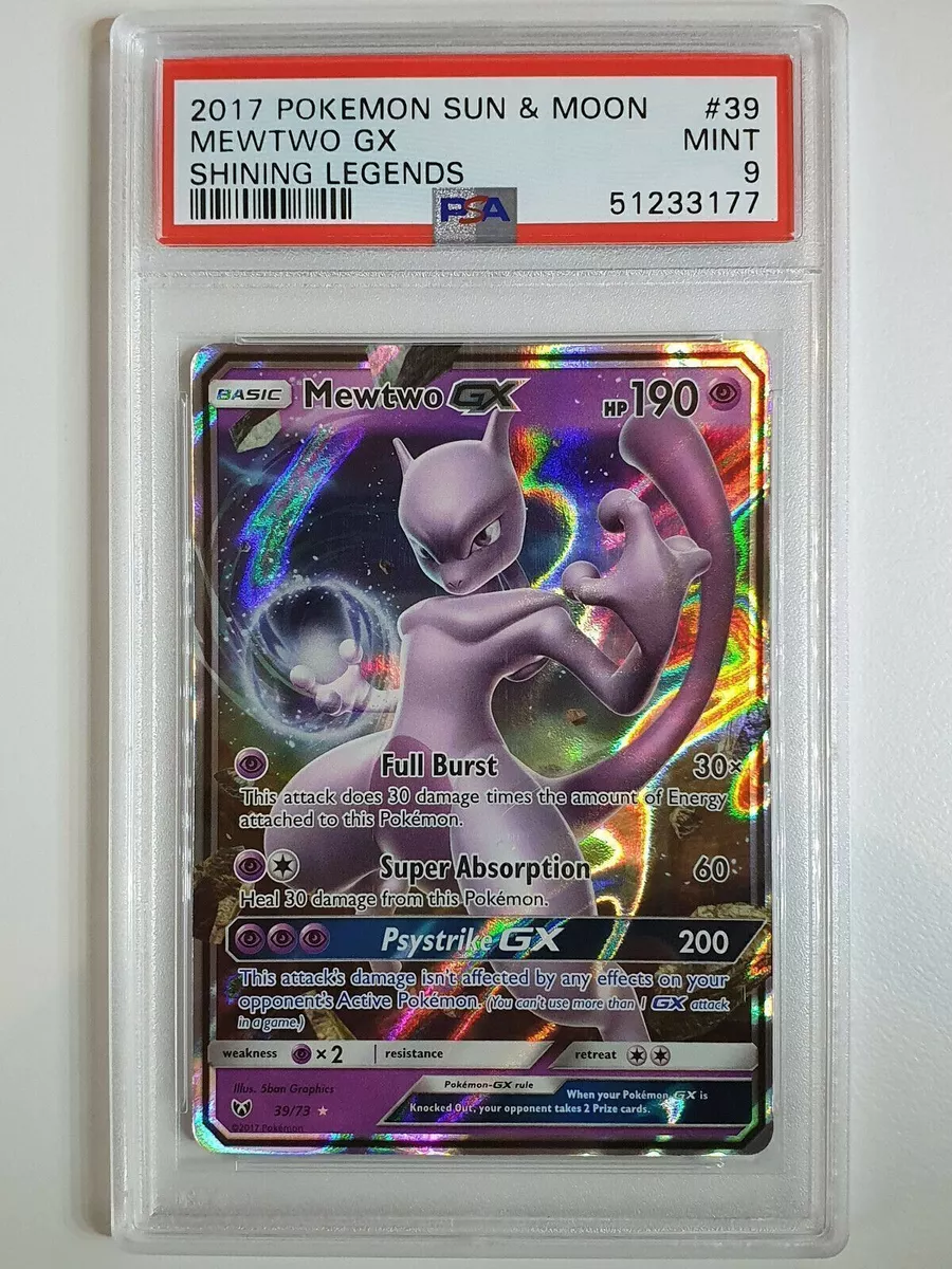 Mewtwo GX - Shining Legends #39 Pokemon Card