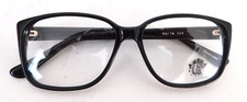 Vintage ELITE OPTICAL Roy Black 52/18 Eyeglass Frame New Old Stock L7