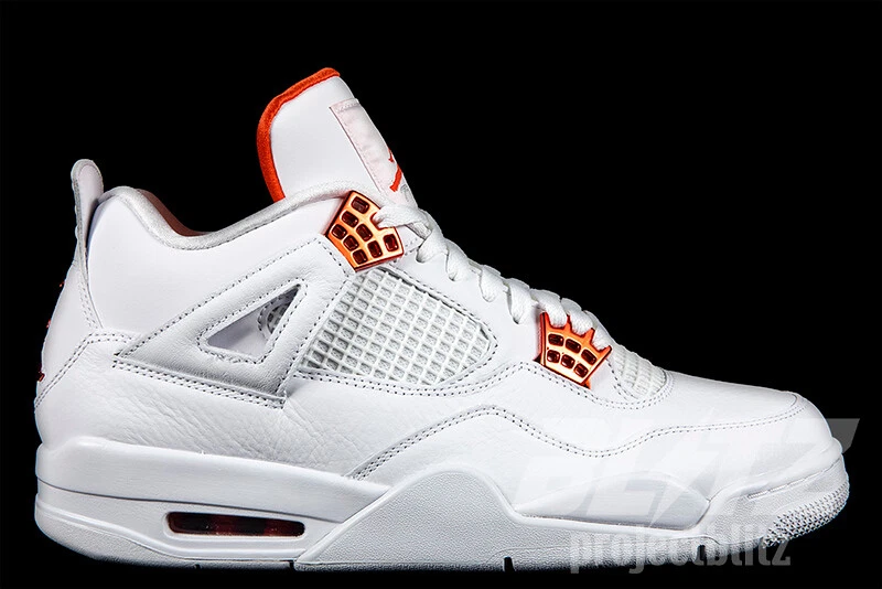 Nike Air Jordan4 Retro White/Team Orange