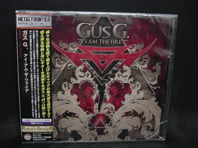 GUS G. I Am The Fire WITH BONUS TRACKS CD MF JAPAN 16