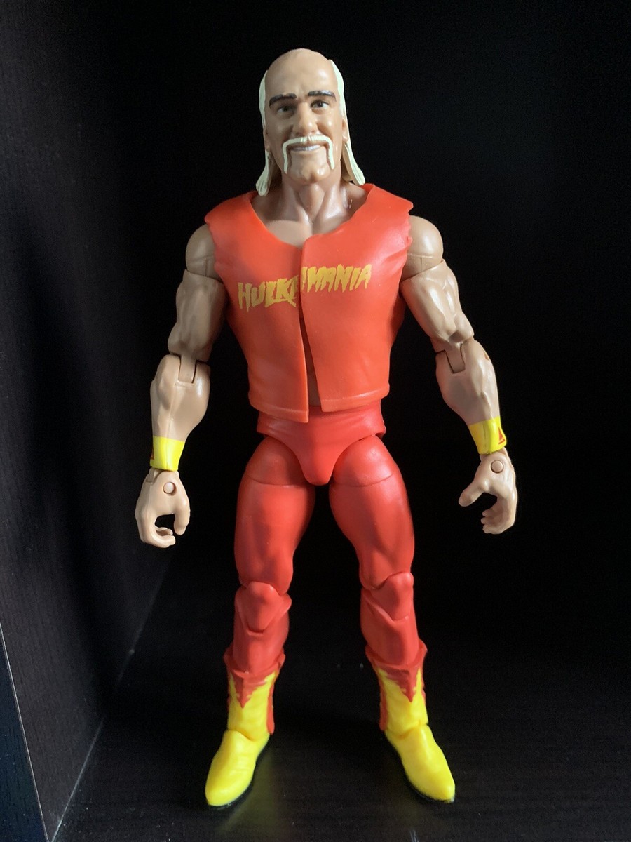 WWE Hulk Hogan Mattel Elite Hall Of Fame Wrestling Action