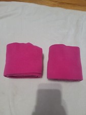 HOT PINK horse Polo Wraps Set Of 2
