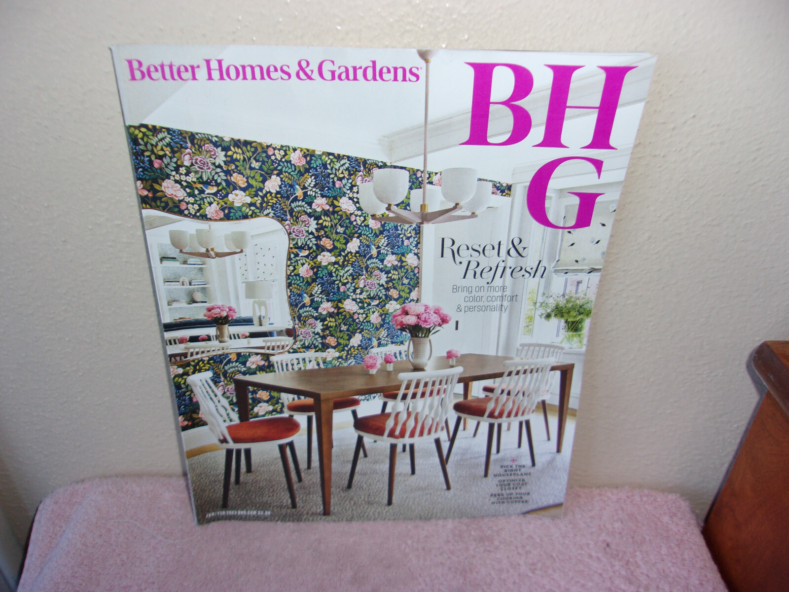 Better Homes & Gardens Magazine Reset & Refresh Jan Feb 2025