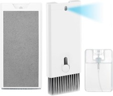 2 in 1 Touchscreen Cleaner Spray Microfiber Cloth Kit 20 mL for Phone, Laptop