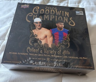 2026 Upper Deck Goodwin Champions Factory Sealed Hobby Box Jordan Auto Chase