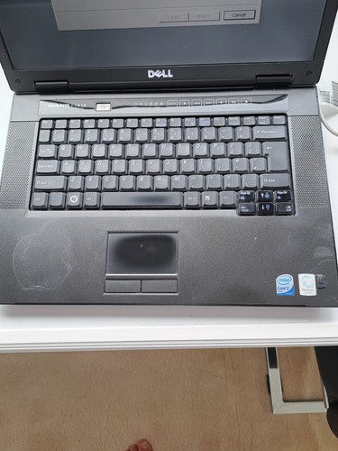 Black Dell Laptop Vostro 1510 60GB HD 2GB Ram. With charger. Spares or repair. - Picture 2 of 6