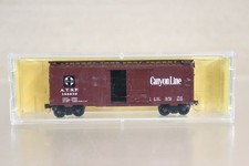Micro Züge Mtl 20072-1 n Spur Santa Fe At&sf 40' Standard Box Car 144432 2on
