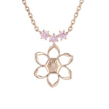 Disney FROZEN Silver Pendant Necklace Diamond