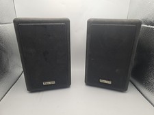 2 Cambridge Soundworks Satellite Speakers-New Ensemble Henry Kloss 6 Ohms Vtg