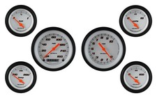 Vs01wblf Classic Instruments Velocity White Six Gauge Set