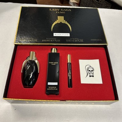 Lady Gaga Fame Black Fluid Eau De Parfum Spray 3.4 oz, 0.34 edp