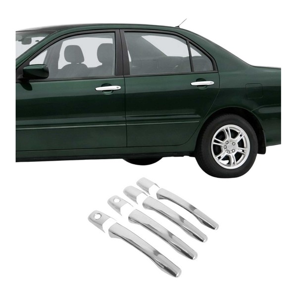 Chrom TüRgriff Blende FüR Mitsubishi Outlander 2001-2006 Edelstahl 4Tlg-image