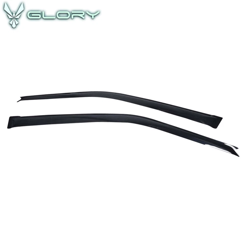 Se adapta a Honda Civic 1988-1989 hatchback acrílico viseras protector de lluvia deflector Foto 2 de 4