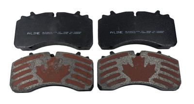A-LINE ALP9007A-KZ6 Air Disc Brake Pads Heavy Duty Truck WABCO MaxxUS 22