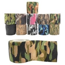 3 Roll Self-adhesive Stretch Bandage Tape Outdoor Shoot Archery Hunting Gear
