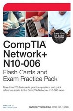 CompTIA Network N10-006 Flash Cards and Exam Practice Pack (Flash C - VERY GOOD