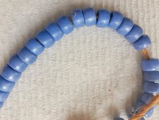 Sky Blue Czech Glass Pony 9x5mm Beads Quantity: 50pc