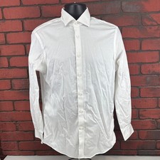 Michael Kors Mens Medium Dress Shirt White - Formal, Office