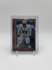 2025 Topps Chrome Football Trent Williams FOOTBALL LEATHER REFRACTOR #265