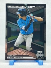 Adrian Santana 2023 Panini Elite Extra Edition #55 - 1tampa Bay Rays