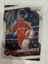 2025 Panini Prizm WNBA #42 Damiris Dantas White Seismic Prizms