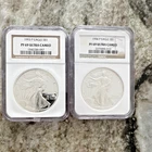 NGC American Eagle Silver Proof 1993 & 1994 PF 69 Ultra Cameo 2 oz
