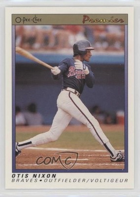1991 O-Pee-Chee Premier Otis Nixon #89 q7c