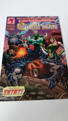 MALIBU COMICS - THE NIGHT MAN VOL.1 #6 MARCH 1994