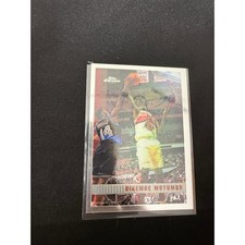 Topps Chrome Dikembe Mutombo 63 Atlanta Hawks Excellent NBA Basketball Card