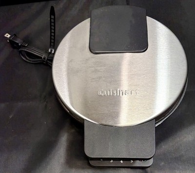 Cuisinart Classic Round Waffle Maker WMR-CA 6.5'' Stainless Housing 5 Settings