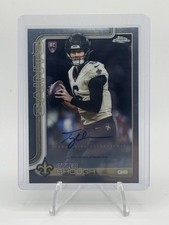 2025 Topps Chrome Tyler Shough Saints Rookie Auto Rookie Autographs #RA-TYS