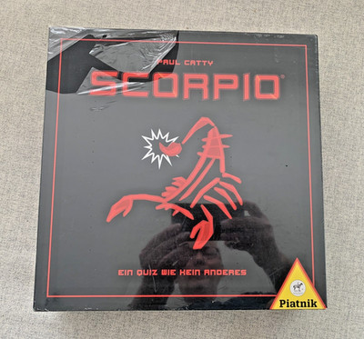 SCORPIO Brettspiel-Rarität von PIATNIK, NEU und OVP