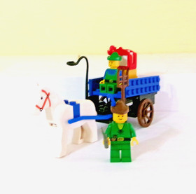 Lego Castle Forestmen Set #1877, Crusader&rsquo;s Cart - 1990 Vintage -99% Complete +