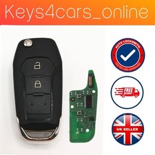 OEM Ford Mondeo, KA, Galaxy, S-Max 2 Button Remote Key 434Mhz  ID49  
