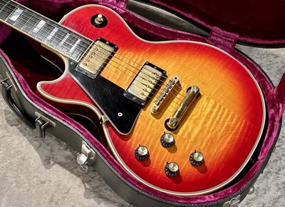 Gibson 1974 LES Paul Custom Left Hand Twentieth Anniversary Cherry