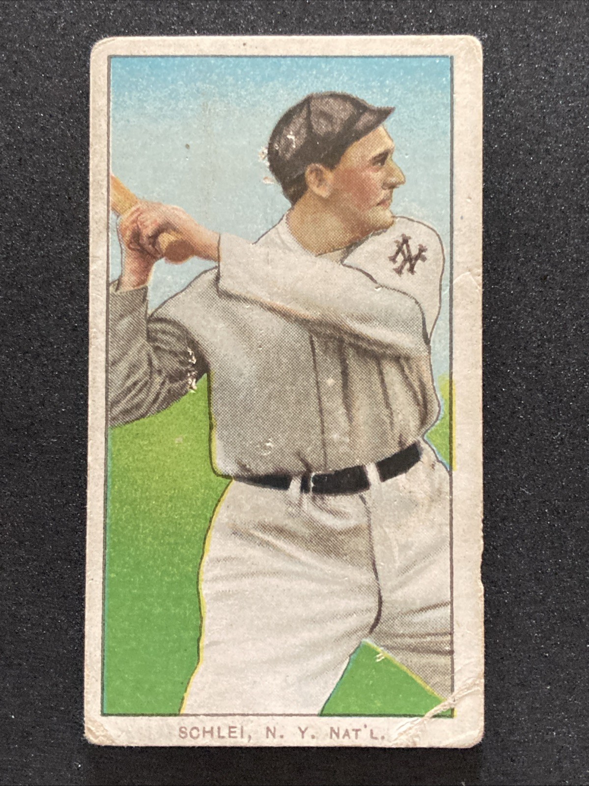 1909 T206 ADMIRAL SCHLEI Batting Piedmont 350-460/30