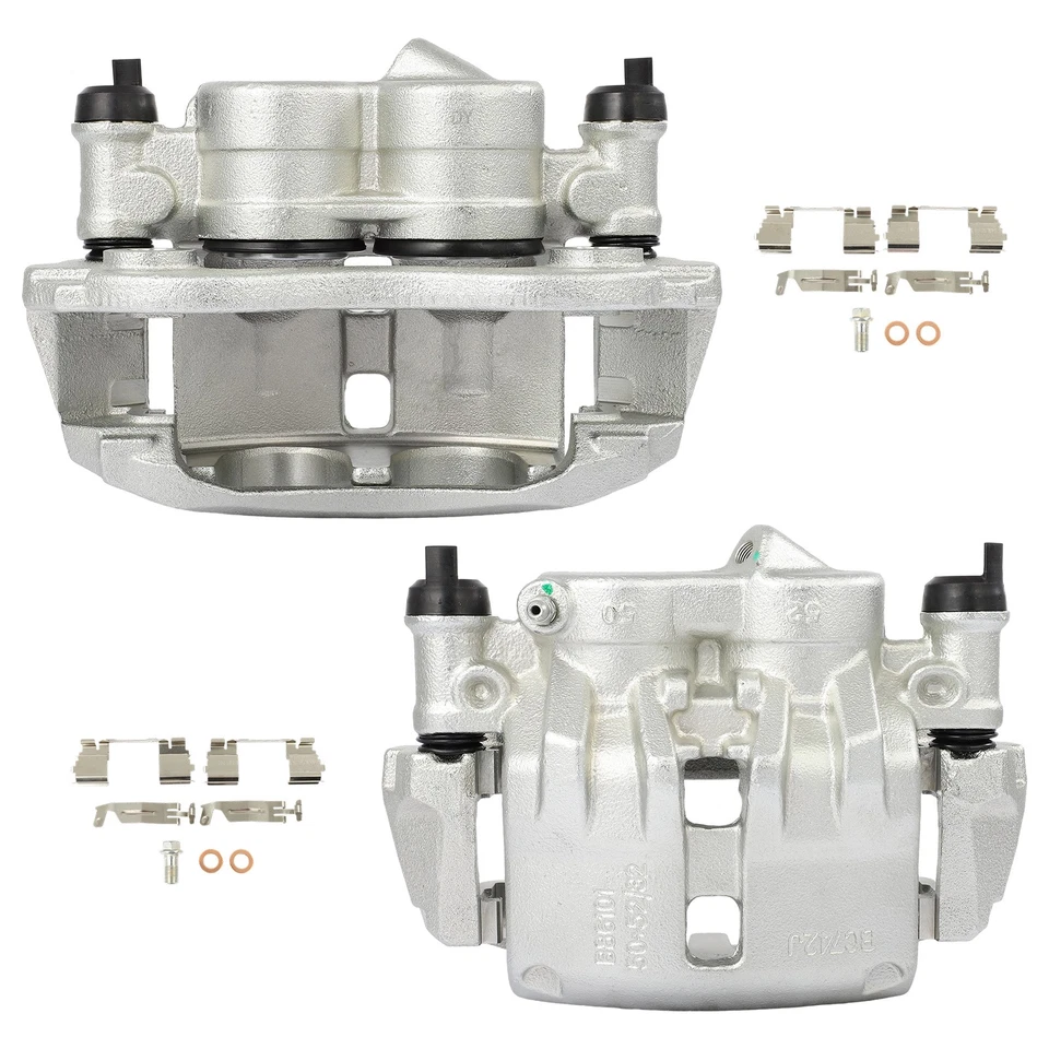 Pinzas de freno delanteras 2 piezas nuevas para Ram Promaster 1500 2014-2019 18B5524 18B5525 Foto 4 de 4