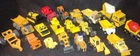 20 Vintage Die-cast And Plastic Construction Toy Vehicles(HotWheels,Tonka,Ertl..
