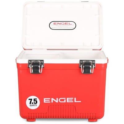 Engel 7.5 Quart Red Hard Shell Cooler Drybox with High Performance