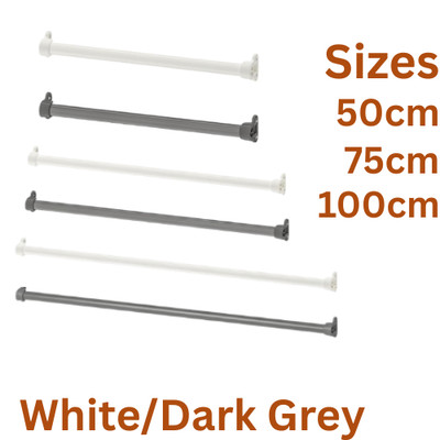 NEU IKEA PAX Komplement Stahl Kleiderschrank Kleiderstange 50cm 75cm 100cm Größen