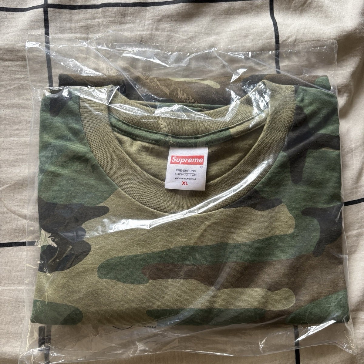 Supreme Arabic Box Logo SS26 Woodland Camo Size XLarge XL | eBay