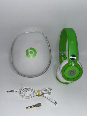 Beats Mixr On-Ear Headphones Green / White – Very Good Condition +