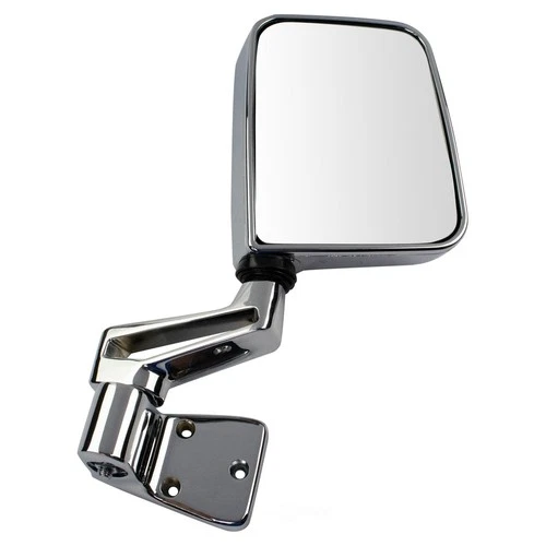 Door Mirror-Manual Chrome Mirror TRQ MRA05457 fits 1987 Jeep Wrangler